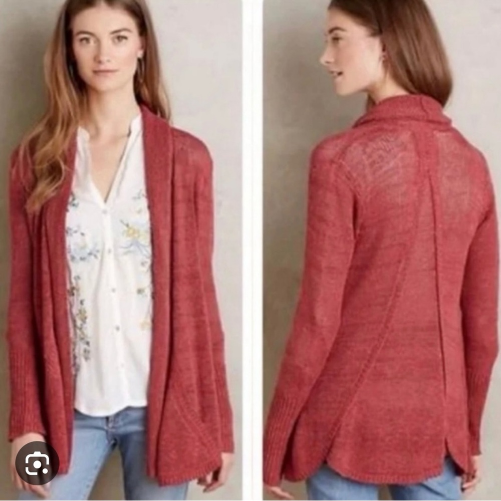 Anthropologie Angel of the North women’s cardigan size small EUC